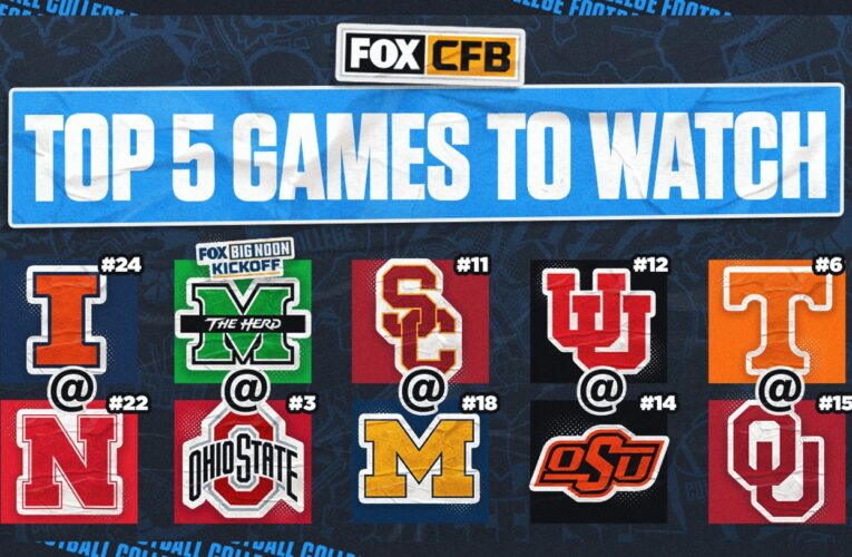 College football Week 4 preview: Top five games to watch this weekend