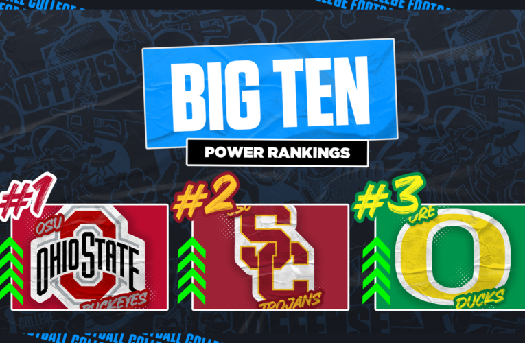 2024 Big Ten power rankings: After early struggles, Oregon rises