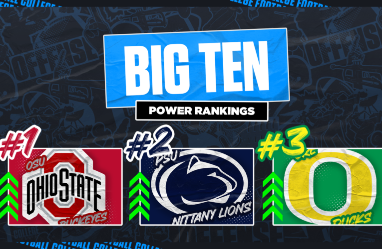 2024 Big Ten power rankings: Penn State, Michigan on the rise