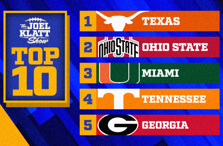 2024 college football rankings: Joel Klatt’s top 10 teams after Week 4