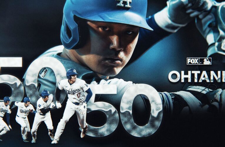 How Shohei Ohtani, without half his powers, rewrote MLB history again and went 50/50