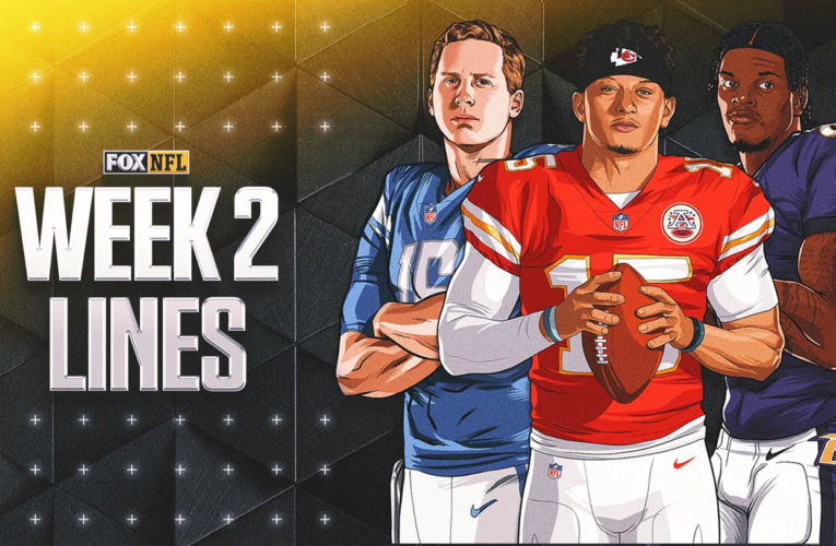 2024 NFL Week 2 odds, lines, spreads for all 16 games