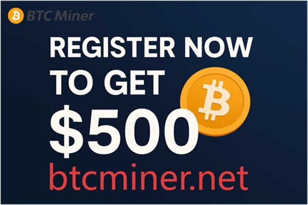 BTC Miner leads the new era of smart cloud mining with zero risk. Sign up and get $500