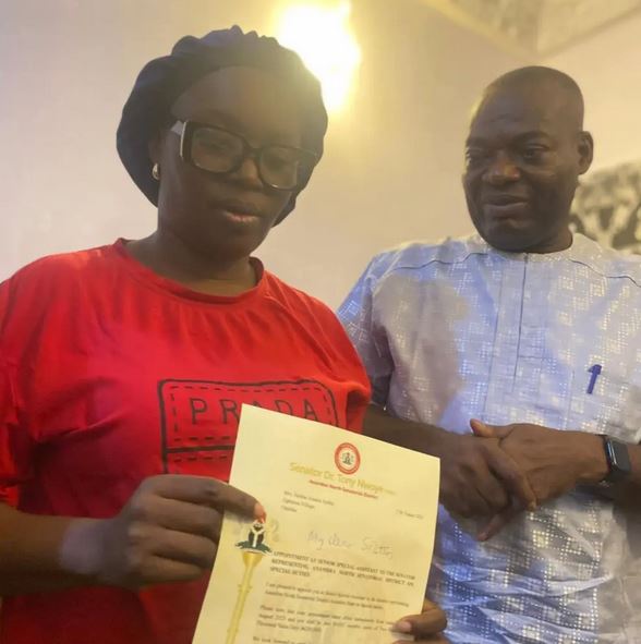 Senator Nwoye Appoints Wife Of Slain Lawmaker, Legislative Aide