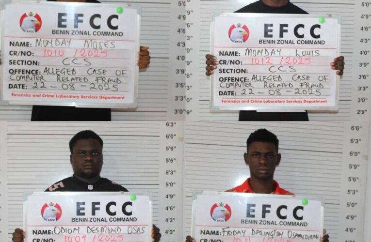 Court Jails Eight Internet Fraudsters in Benin City
