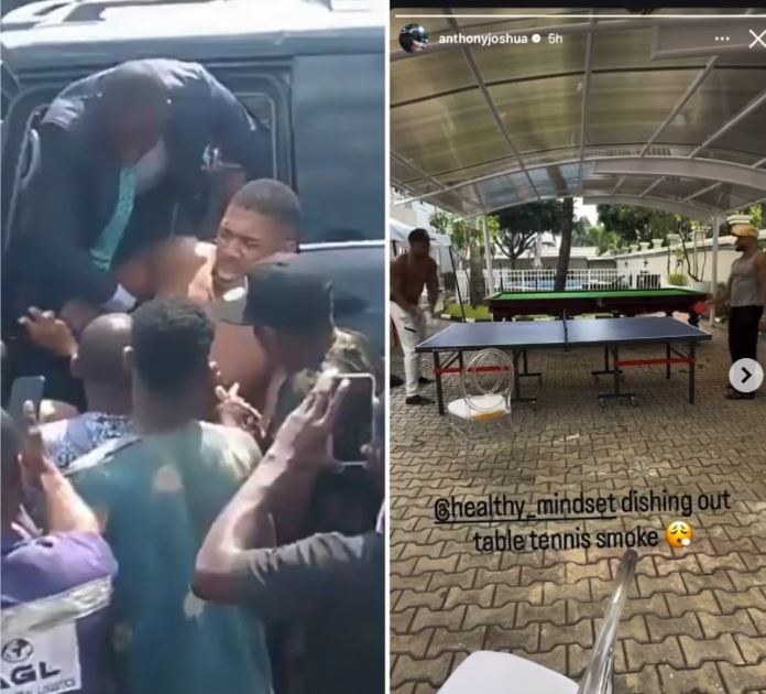 Last Video Anthony Joshua Shared Before Getting Involved In Fatal Car Accident Goes Viral