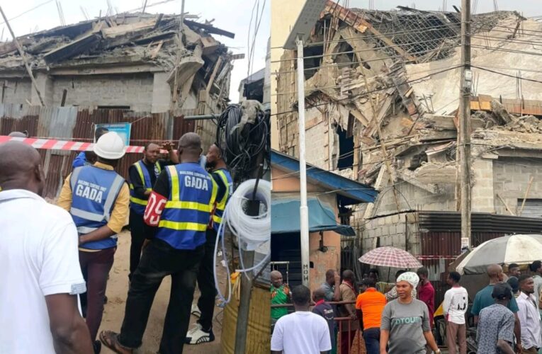 Residents demand government actions as another 3-storey building collapses in Aba